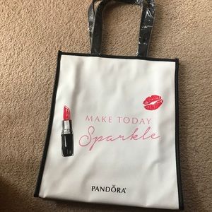 Make Today Sparkle Makeup Design Pandora Tote Bag